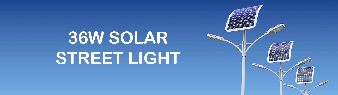 36W Solar Street Light