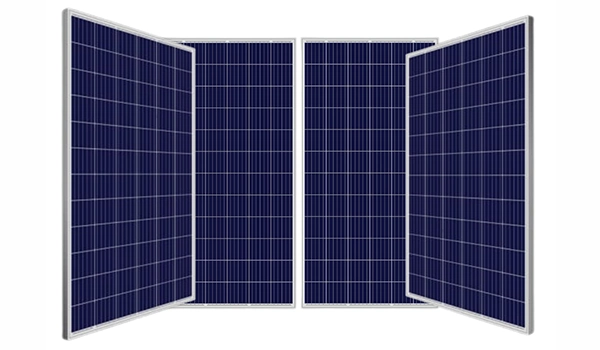 Polycrystalline solar panel